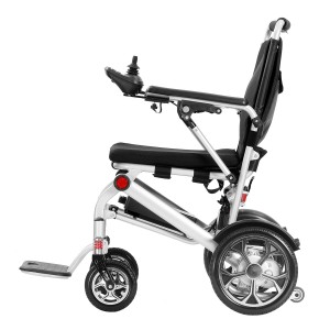 Lehký přenosný skládací elektrický invalidní vozík pro venkovní mobilitu