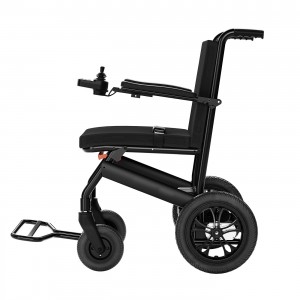 Superlight 11.5kg carbon fiber rigid Electric Wheelchairs Kev muag khoom