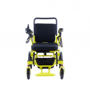 كرسي متحرك خفيف الوزن وسرعة تدريب من الألومنيوم والفولاذ قابل للطي كهربائي يدوي للترفيه والرياضة