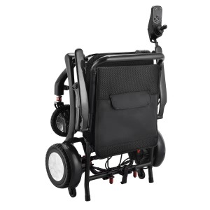 Süsinikkiust liitiumakuga kerge elektriline ratastool BC-EC8002