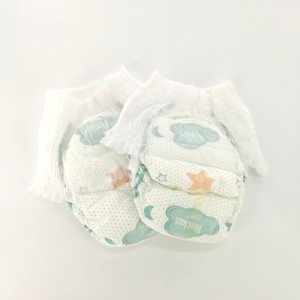 Baby Diaper Disposable OEM ODM In Bales Baby Nappy Pull Up Pants Wholesale For Africa
