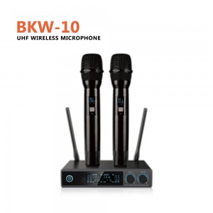 Imakrofoni ye-BKW-10 UHF engenazingcingo
