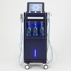 Hydra facial jet peeling oxygen machine Hydro water facial dermabrasion