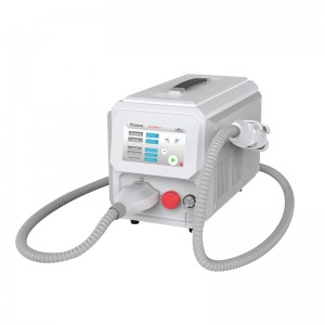 Portable pico second q switch laser machine