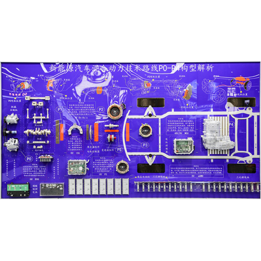 Hybrid Fais Fab High-voltage Module Series-parallel Intelligent Control Analysis Training Board