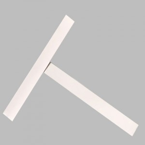 Lay-In jemný štrbinový stropný závesný systém Biela stropná mriežka