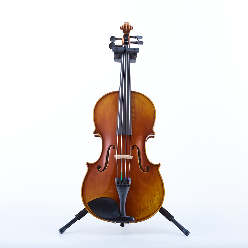 Жаңы баштагандар үчүн кол менен жасалган антиквардык виола Дүң баасы —- Beijing Melody YVAA-200