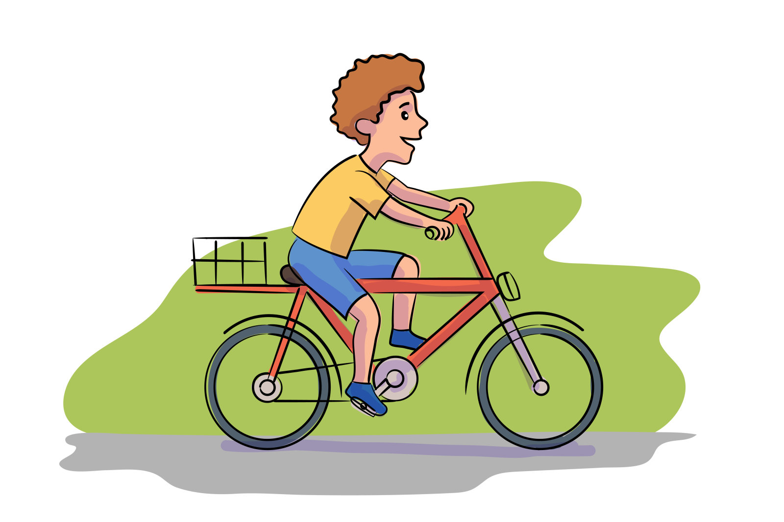 What are the benefits of children riding bicycles?