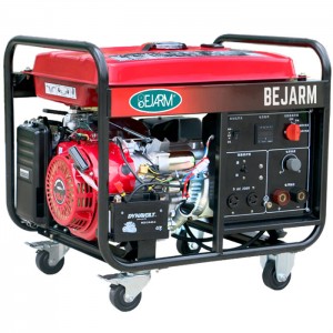 Manufacturer for Small Generator - 5KW Three-phase gasoline power generation electric welding machine – Bejarm