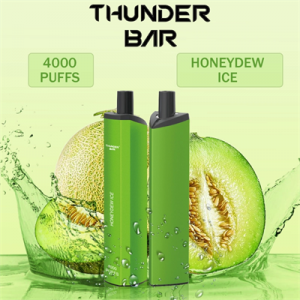 OEM Thunder Bar 4000 Puffs Mesh Coil USB վերալիցքավորվող միանգամյա օգտագործման գոլորշի