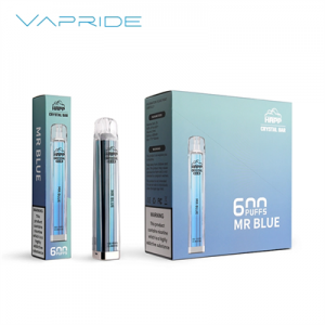 UK Best Taste Happ Crystal Bar 10 Flavors 600 Puffs Disposable Vaporizer