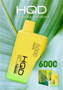ម៉ូតថ្មី Hqd Hbar 6000 Puffs Disposable