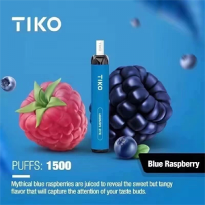 Tiko Cigarette engangs Vape Pen elektronisk cigaret 1500 Puff Bar Pod Custom Vaporizer