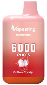 Vape Airflow электрон тамхины бөөний худалдаа Vapesring Bc6000 хийсвэр электрон тамхи