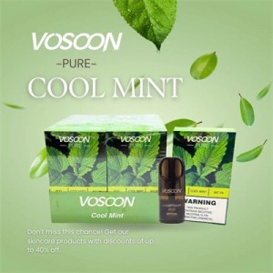 Vosoon Pure Pod Einnota Vape Relx Kit 600 Puffs E-sígarettu