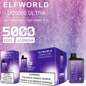 Elfworld DC 5000 Vape usa e getta 5000 soffi 3000 soffi 3500 soffi Elf World e sigaretta
