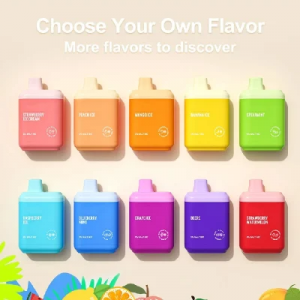 Электронныя цыгарэты Factory Diect Supply Fruit Flavors 4000puffs Mini Disposable Vape з батарэяй 650mAh