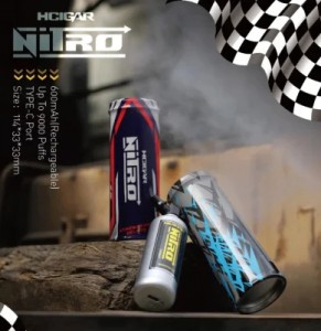 Engångs Vape Hcigar Nitro 9000 puffar e cigarett i grossistledet
