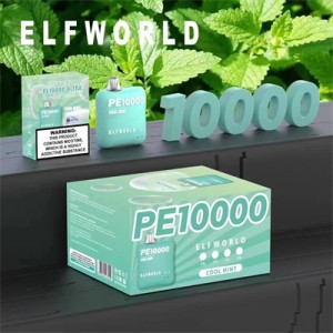 ELFWORLD PE10000 puffs रिचार्जेबल डिस्पोजेबल vape pod उपकरण थोक ई सिगरेट