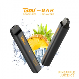 3000 Puffs Bou Bar Eletronico Vaporizador Mesh Coil Ei-ladattava kertakäyttöinen Vape Bar