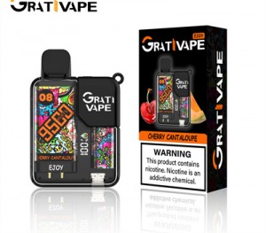 Grativape&Ejoy Osunwon I Vape 9500 Puffs 5% Nicotine 18ml ti E-Liquid Electronic Sigareti