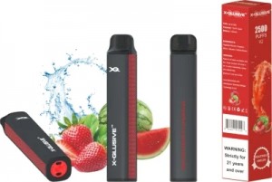 X-Qlusive 2500 Puffs 2022 Newest Disposable 5% Nicotine Vape