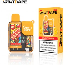 Grativape&Joy Wholesale I Vape 9500 Puffs 5% Nikotin 18ml E-likid Elektwonik sigarèt