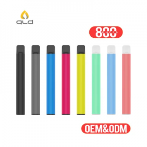 Ald Grosir Penjualan Langsung Asli 800 Puffs OEM/ODM Grosir Disposable Vape Pen 650mAh