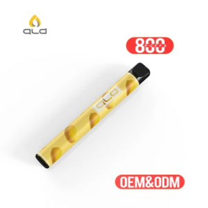 Ald Търговия на едро с оригинални директни продажби 800 впръсквания OEM/ODM писалка за еднократна употреба Vape Pen 650mAh