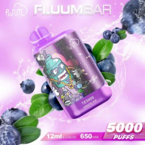 Pogranda Fluum Bar Te 5000 Puffs 5K Puff Max Flow Forĵetebla Vape Pod