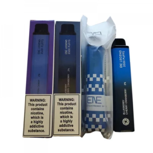 Fa'atau Atu Fua'ai Fa'ato'aga Elux Ene Legend 3500 Puffs Bar 10ml E-Liquid Disposable Vape Pen E Cig Pod