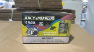 Crystal Disposable Vape Juicy PRO Plus 8500 Puffs 2%3%5% Nicotine e sakerete