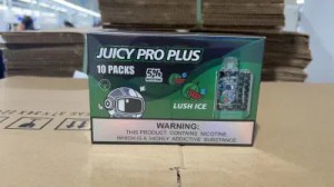 Crystal Disposable Vape Juicy PRO Plus 8500 Puffs 2%3%5% Nicotine ma sikaleti