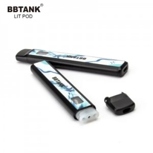 BBTANK LIT POD 600 Puffs តំលៃលក់ដុំ New Mini Vape E-cigarette