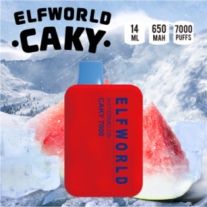 Venda a l'engròs Elfworld Caky 5000/7000 Puffs Cigarret electrònic Vape d'un sol ús