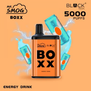 Elektroninen tupakkalaatikko 5000 Puffs E Cig mr.smog Kertakäyttöinen höyrystinlaatikko Mod