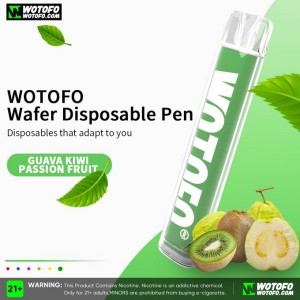 WOTOFO Wafer 600puffs Colourful Perfect Disposable Vape