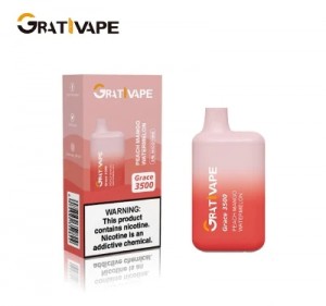 Grativape Grace 3500 Puffs 8ml Cigarret electrònic d'un sol ús 5% Nicotina Vape