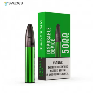 Højkvalitets 5000 puff genopfyldelige engangs E-cigaret ysvapes