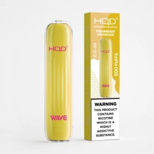 Wave Hot Sale 600 Puffs TPD Disposable Vape Pen Device 500 mAh Pure Cobalt Battery 2 ml Pods Vape