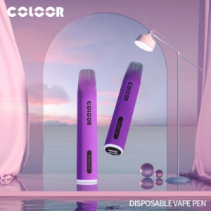 Color Disposable Vape Pen 2500 Puffs 7ml E-Juice Pod Device 550mAh Rechargeable Disposable Electronic Cigarette