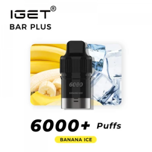 Халуун хямдралтай Iget Bar Plus нэг удаагийн Pod электрон тамхи 6000 хийсвэр