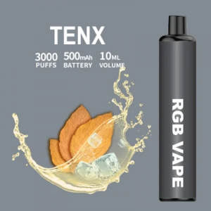 Tenx Mesh Coil 3000 Puff Bar 10ml Ecig Disposable Pod Vape