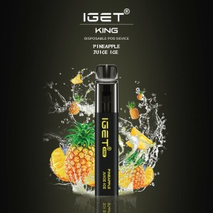 IGet King 2600 suihke 8,5 ml E-neste kertakäyttöinen vape