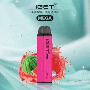 Iget Mega 3000 Puffs usa e getta Juicy Flavors Vaporizzatore all'ingrosso Vape
