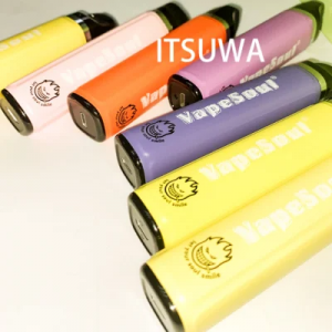 Itsuwa Vapesoul Vape Puffs Vaporizer Disposable Cigarette Electronico 1500 Puff
