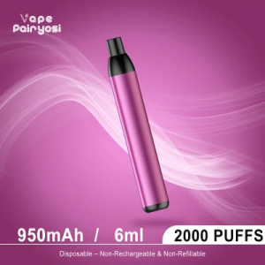 New Arrival Hot Selling 2000 Puff Vape Pen Pod ඉවත දැමිය හැකි ඉලෙක්ට්‍රොනික සිගරට්