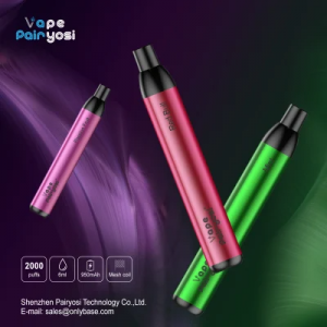 Noua sosire de vânzare la cald 2000 Puff Vape Pen Pod țigară electronică de unică folosință
