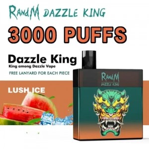 Randm Dazzle King 3000 Puffs E-cixare Disposable Vape