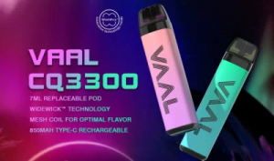 Vaal Cq3300 مجموعة Vape القابل للتصرف 3300 نفث 850 مللي أمبير 7 مل Vape السجائر الكهربائية المبخر بالجملة